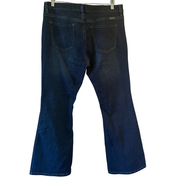 KanCan Estilo Classic Blue Womens Flare Jeans 31 Petite Casual Stretch Classic - Picture 2 of 7